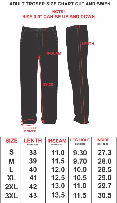 Adults Tracksuit Pant